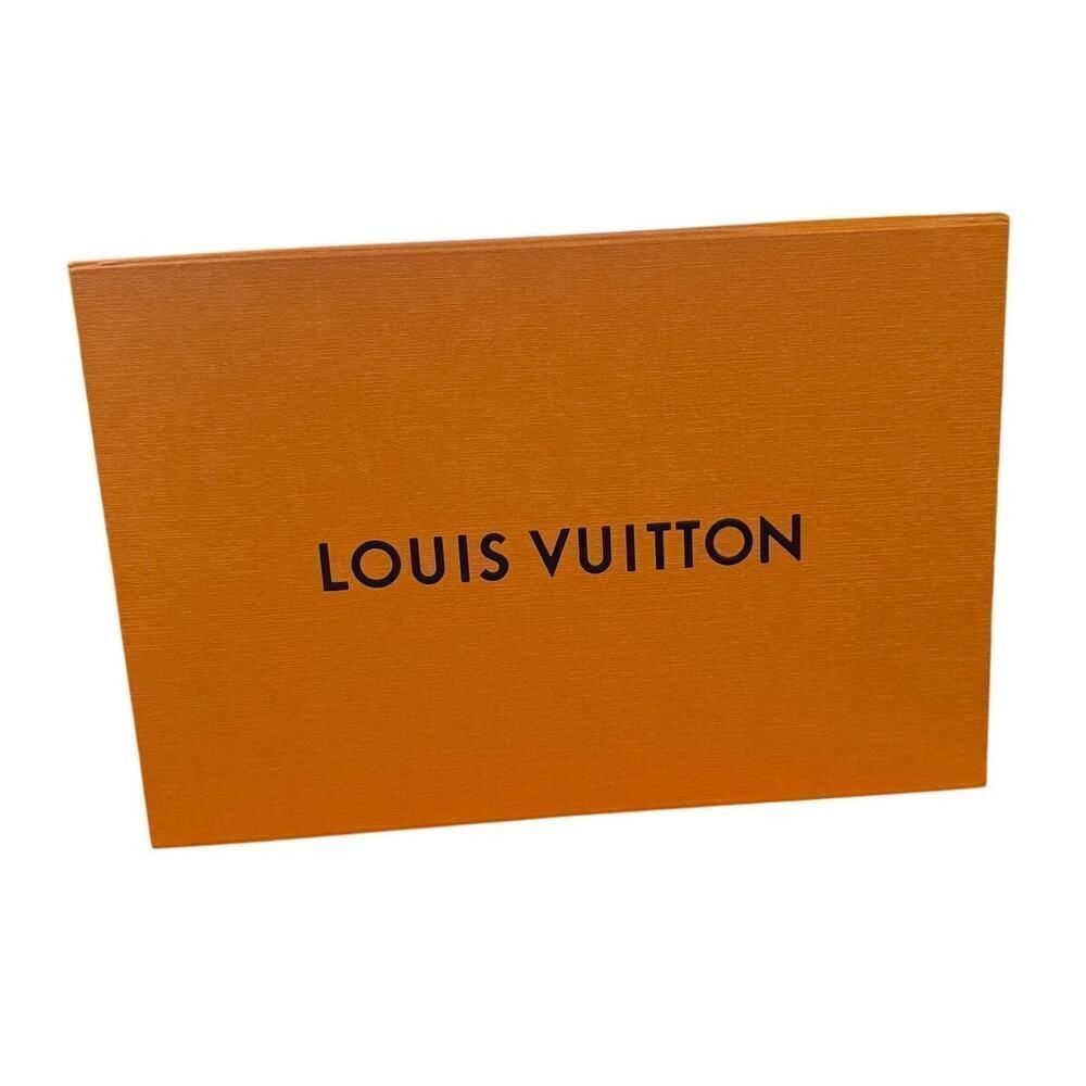 Louis Vuitton Small Gift Box Orange Storage Box 10.75” x 7”